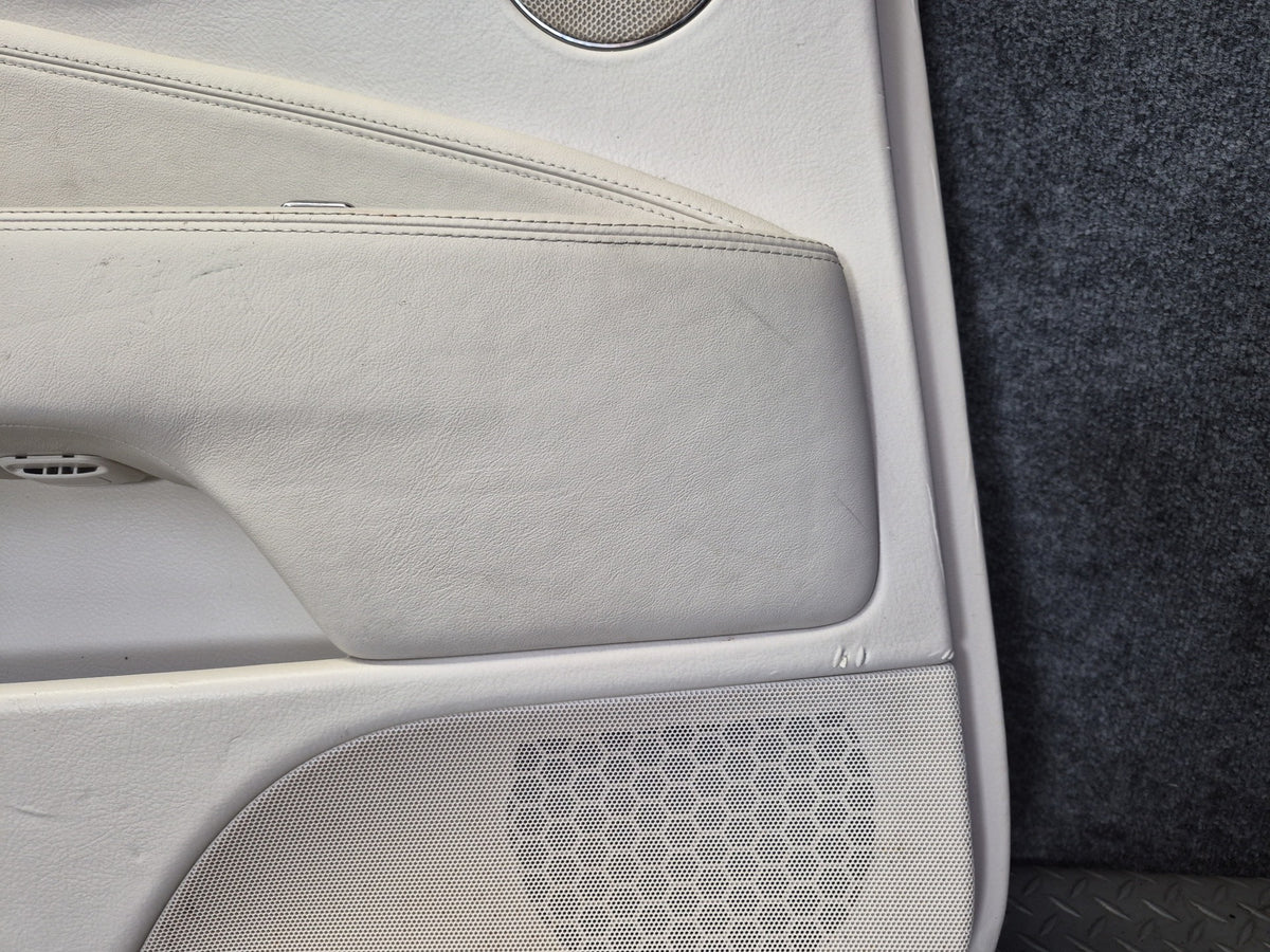 2008 Lexus UVF46L LS600HL Rear Door Trim Panel Right & Left Alabaster Set OEM