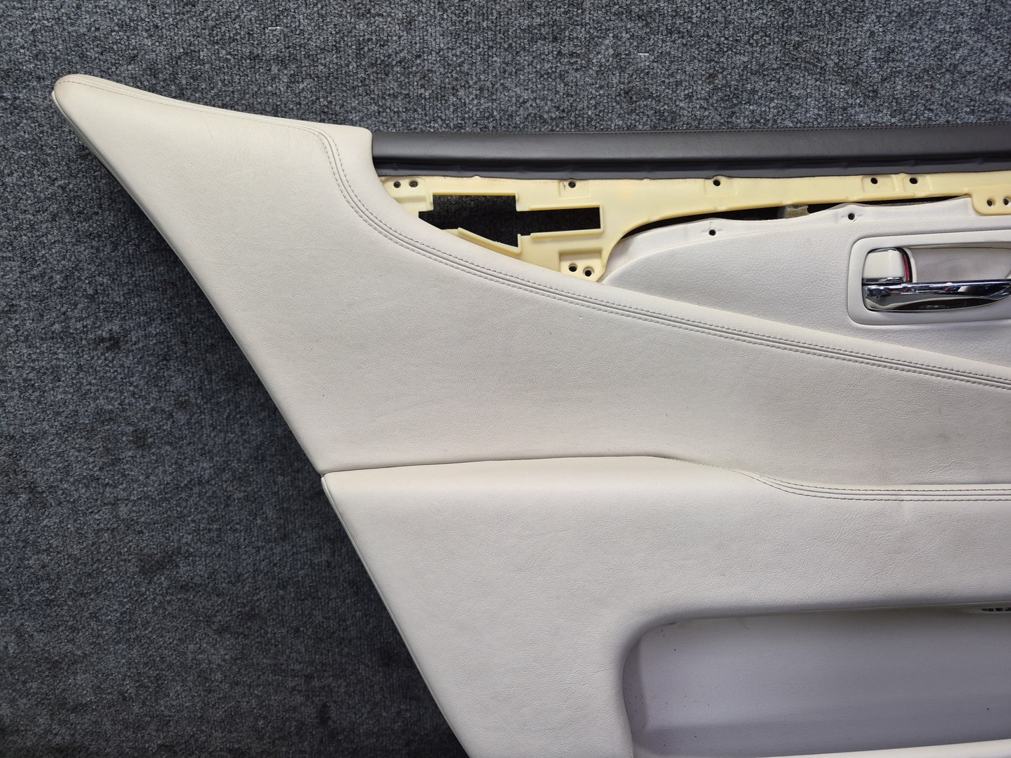 2008 Lexus UVF46L LS600HL Rear Door Trim Panel Right & Left Alabaster Set OEM
