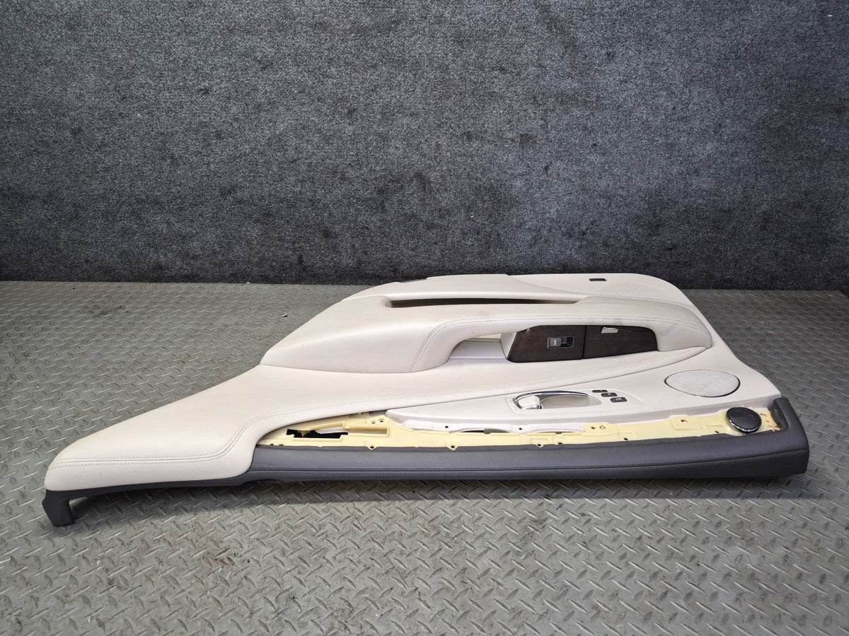 2008 Lexus UVF46L LS600HL Rear Door Trim Panel Right & Left Alabaster Set OEM
