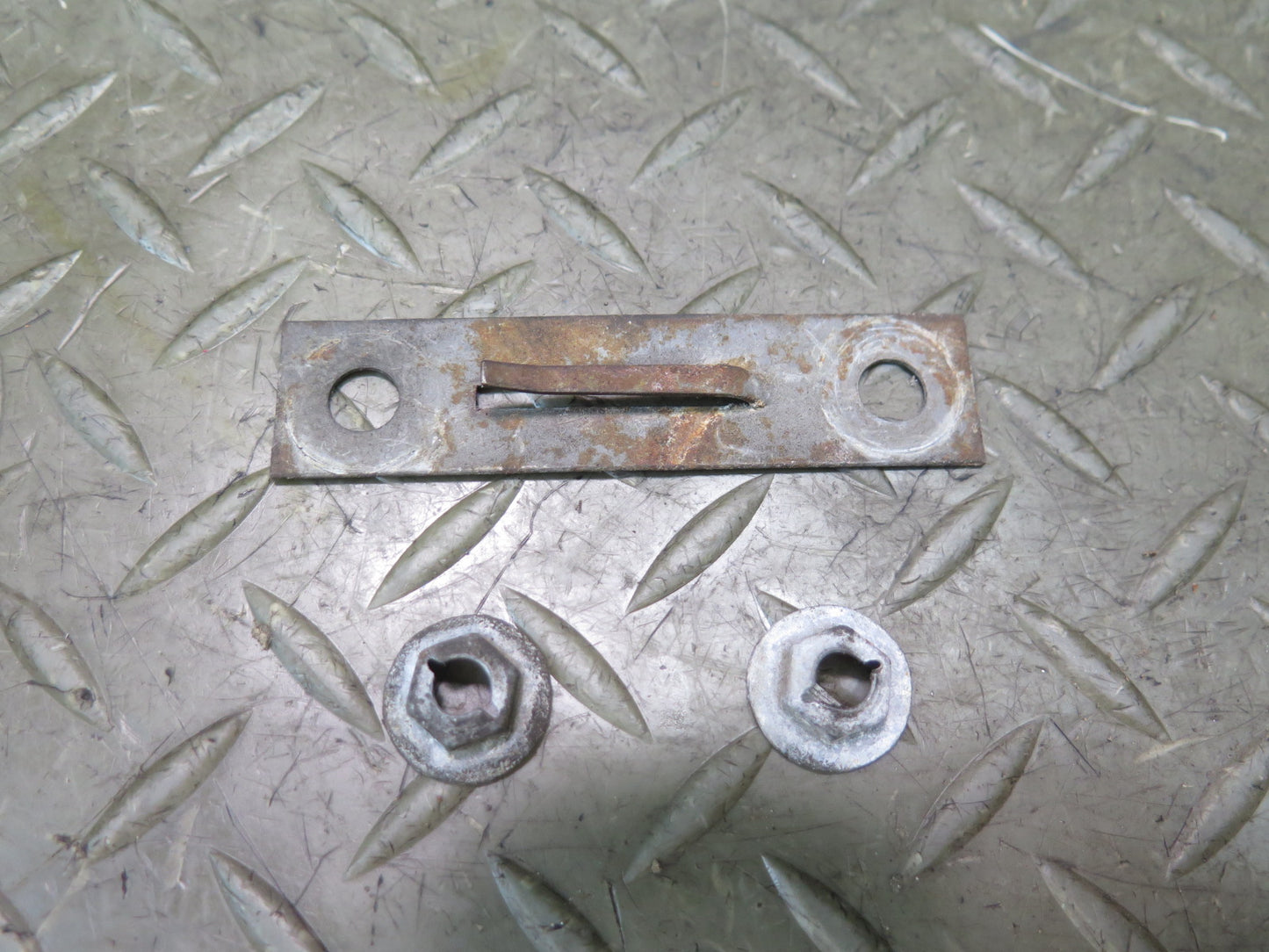 92-96 Chevrolet Corvette C4 Exterior Door Handle w Lock Position Sensor Set OEM
