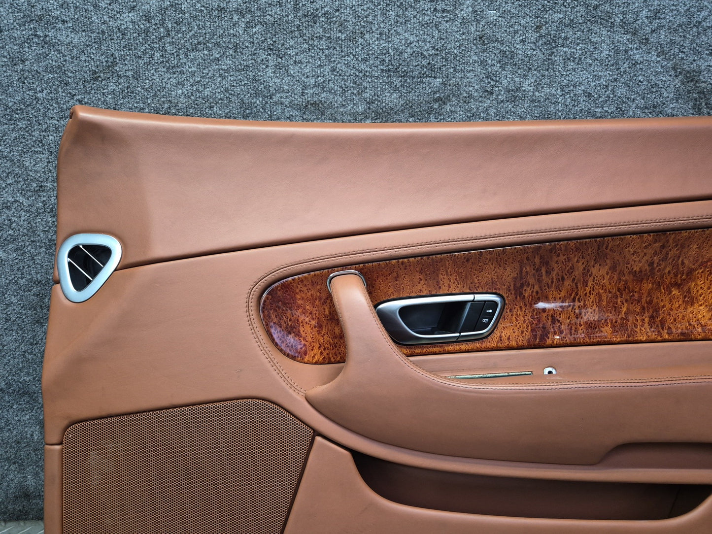 03-10 Bentley Continental GT Coupe Left & Right Door Interior Trim Panel Set 49K
