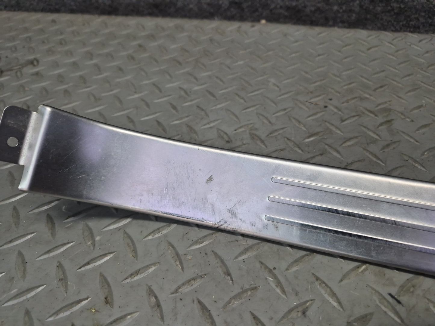 03-10 Bentley Continental GT Left & Right Door Scuff Sill Plate Trim Panel Set