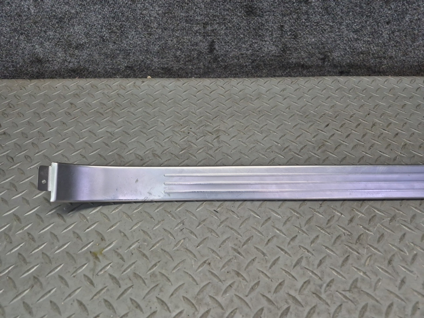 03-10 Bentley Continental GT Left & Right Door Scuff Sill Plate Trim Panel Set