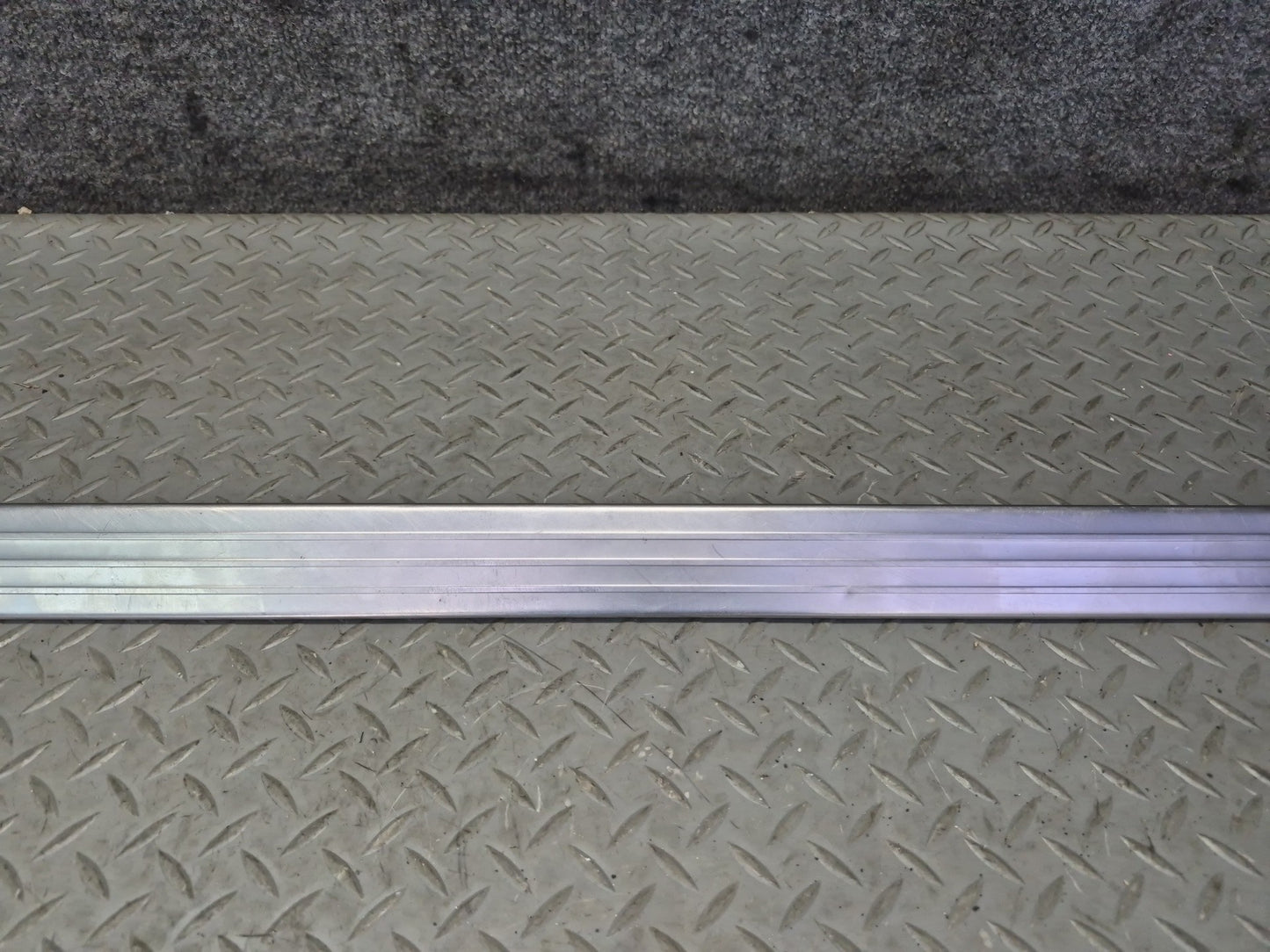 03-10 Bentley Continental GT Left & Right Door Scuff Sill Plate Trim Panel Set