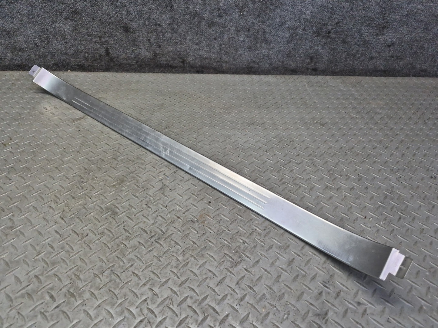 03-10 Bentley Continental GT Left & Right Door Scuff Sill Plate Trim Panel Set