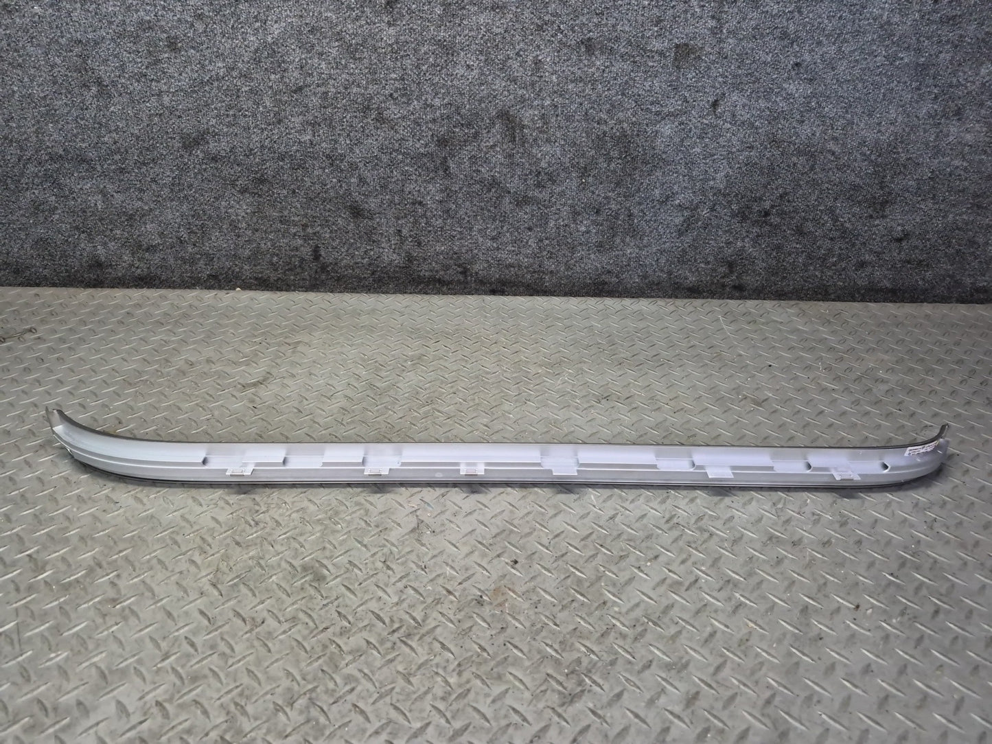 03-10 Bentley Continental GT Left & Right Door Scuff Sill Plate Trim Panel Set