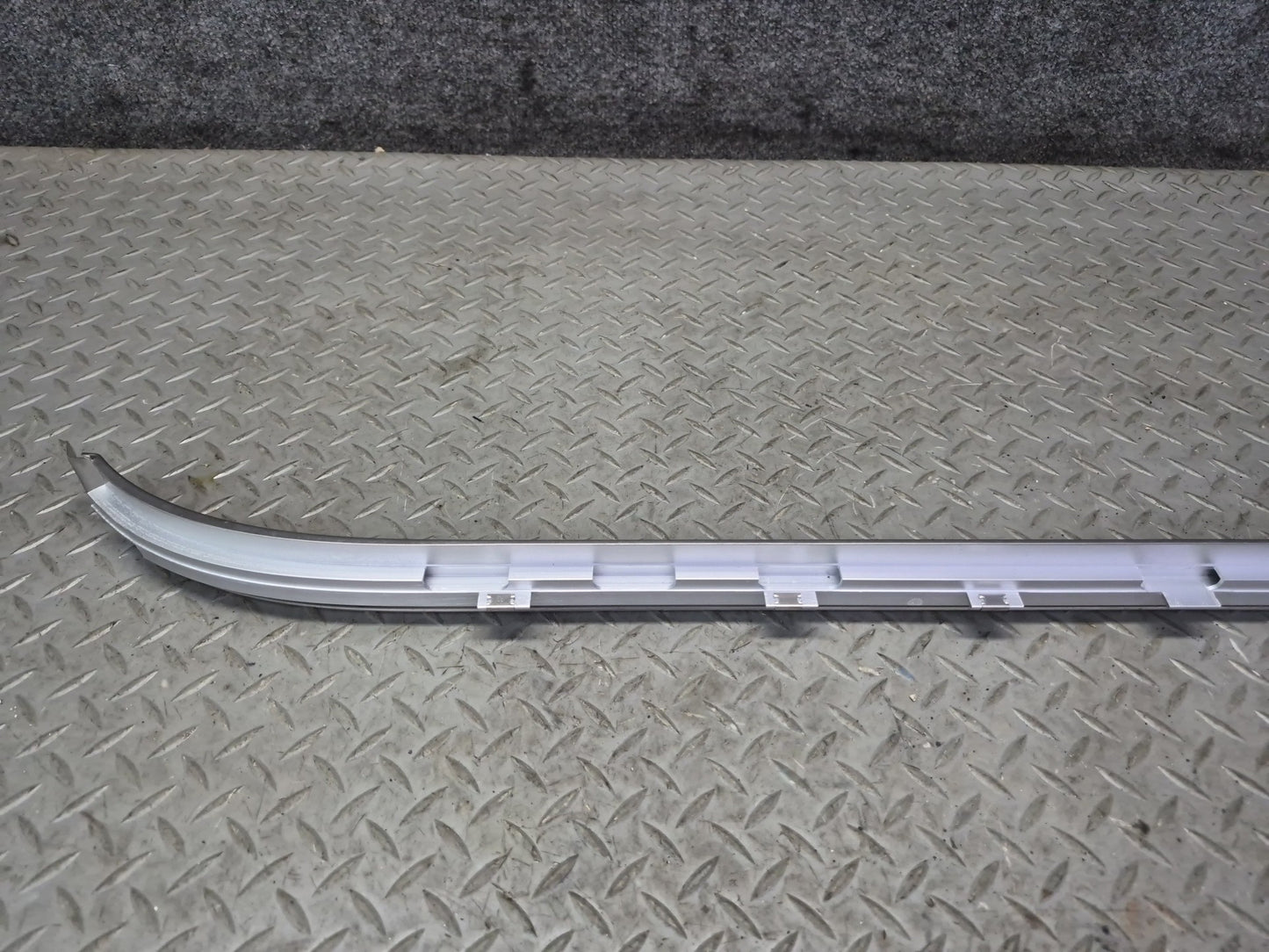 03-10 Bentley Continental GT Left & Right Door Scuff Sill Plate Trim Panel Set