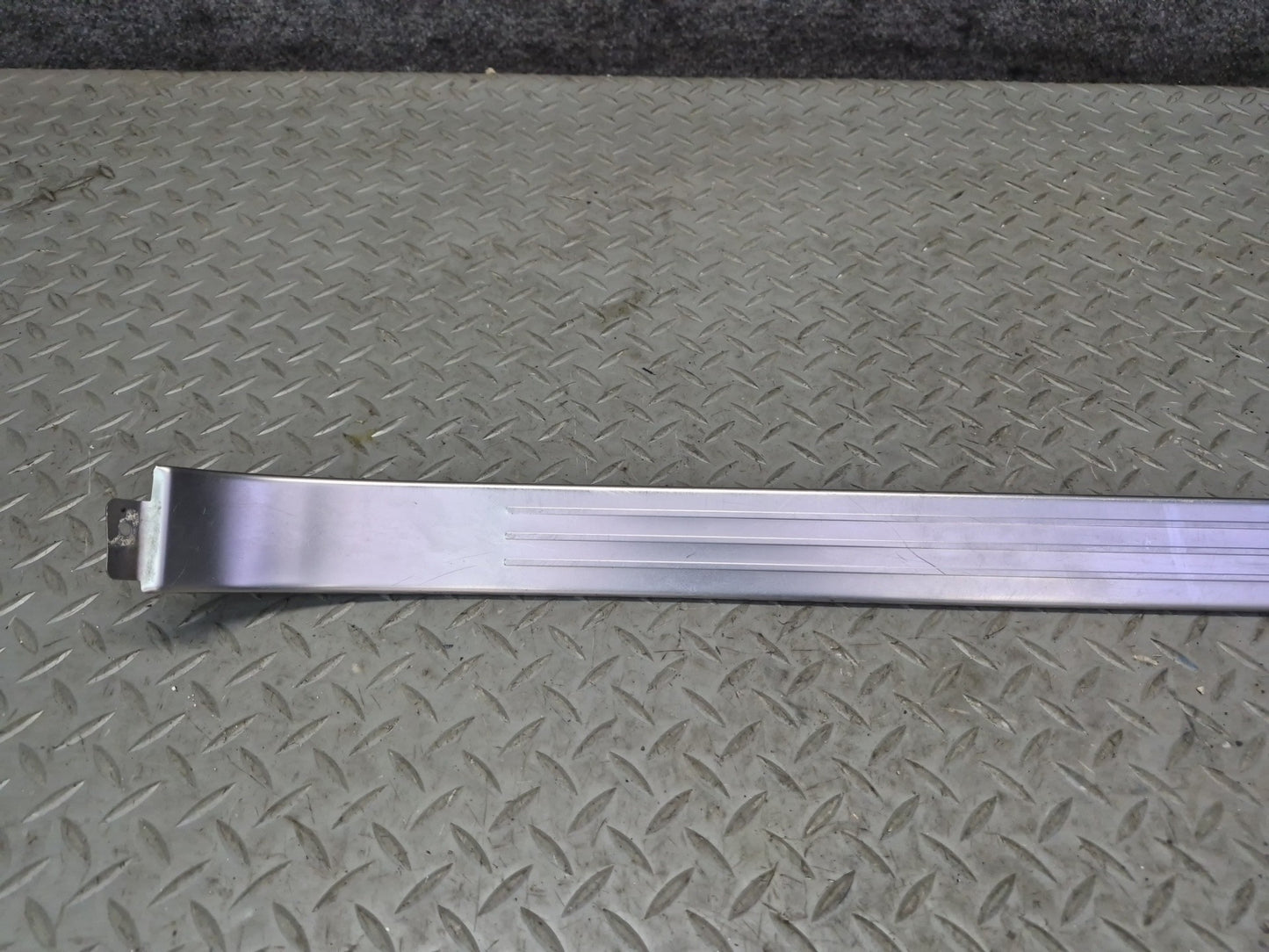 03-10 Bentley Continental GT Left & Right Door Scuff Sill Plate Trim Panel Set
