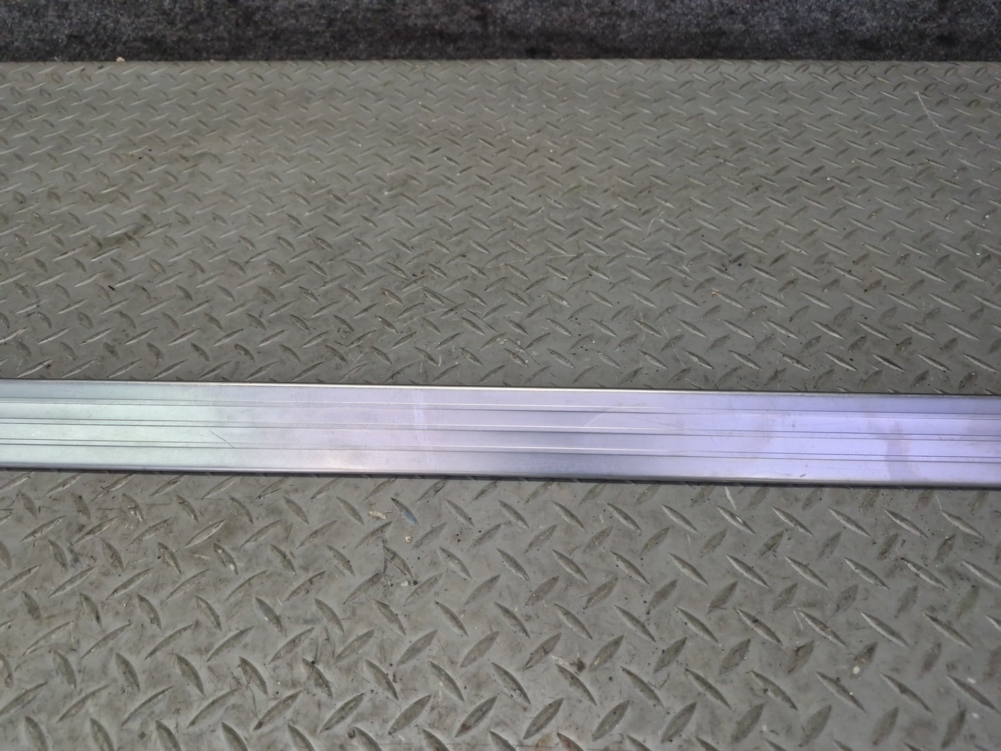 03-10 Bentley Continental GT Left & Right Door Scuff Sill Plate Trim Panel Set