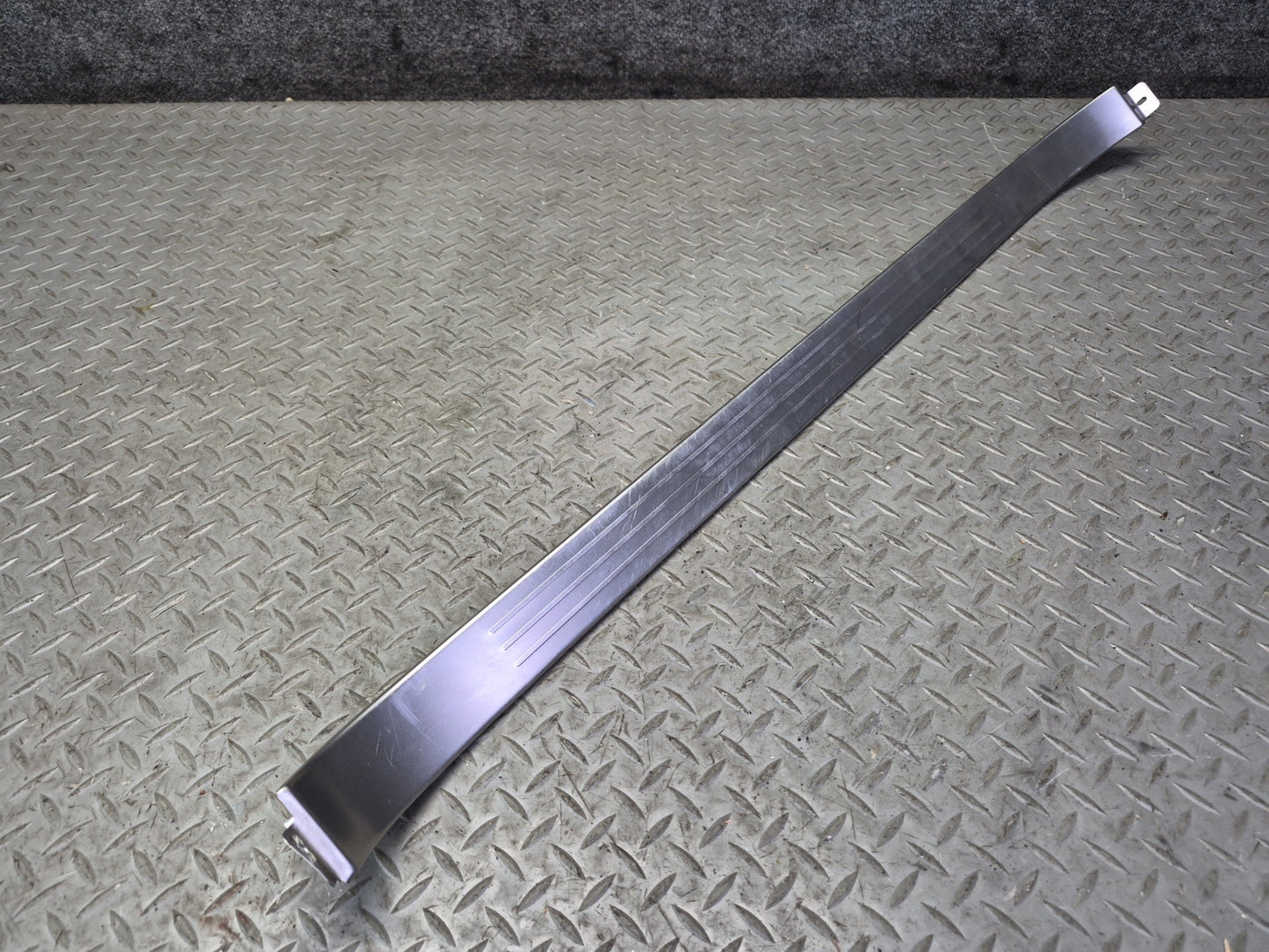 03-10 Bentley Continental GT Left & Right Door Scuff Sill Plate Trim Panel Set