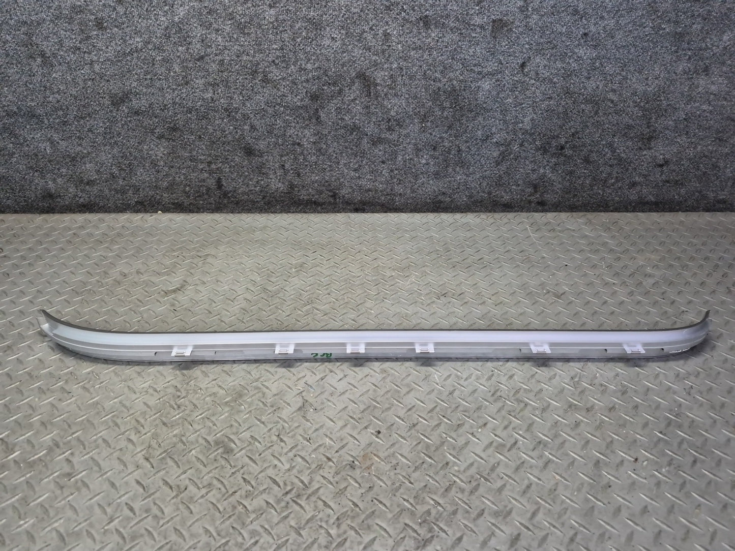 03-10 Bentley Continental GT Left & Right Door Scuff Sill Plate Trim Panel Set