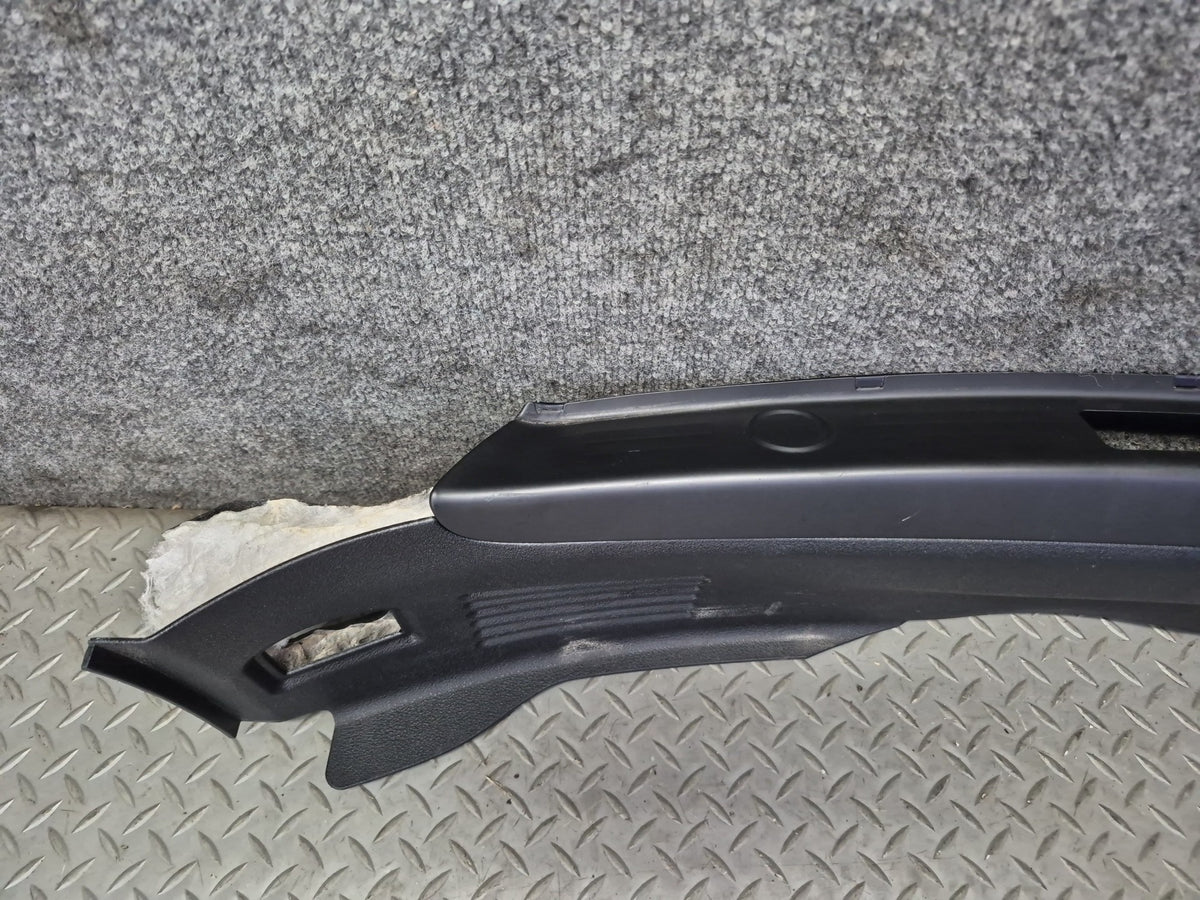03-10 Bentley Continental GT Rear Trunk Lock Scuff Sill Plate Trim Cover Panel