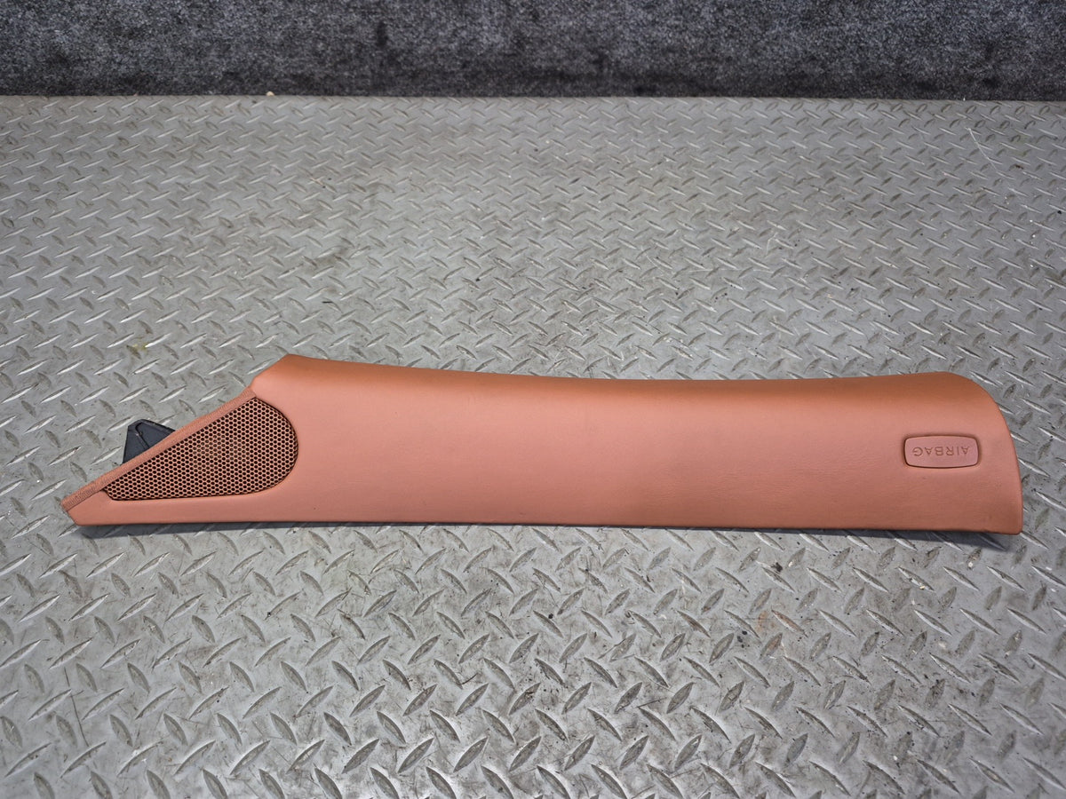 03-10 Bentley Continental GT Front Interior A Pillar Trim Cover Panel Set of 2