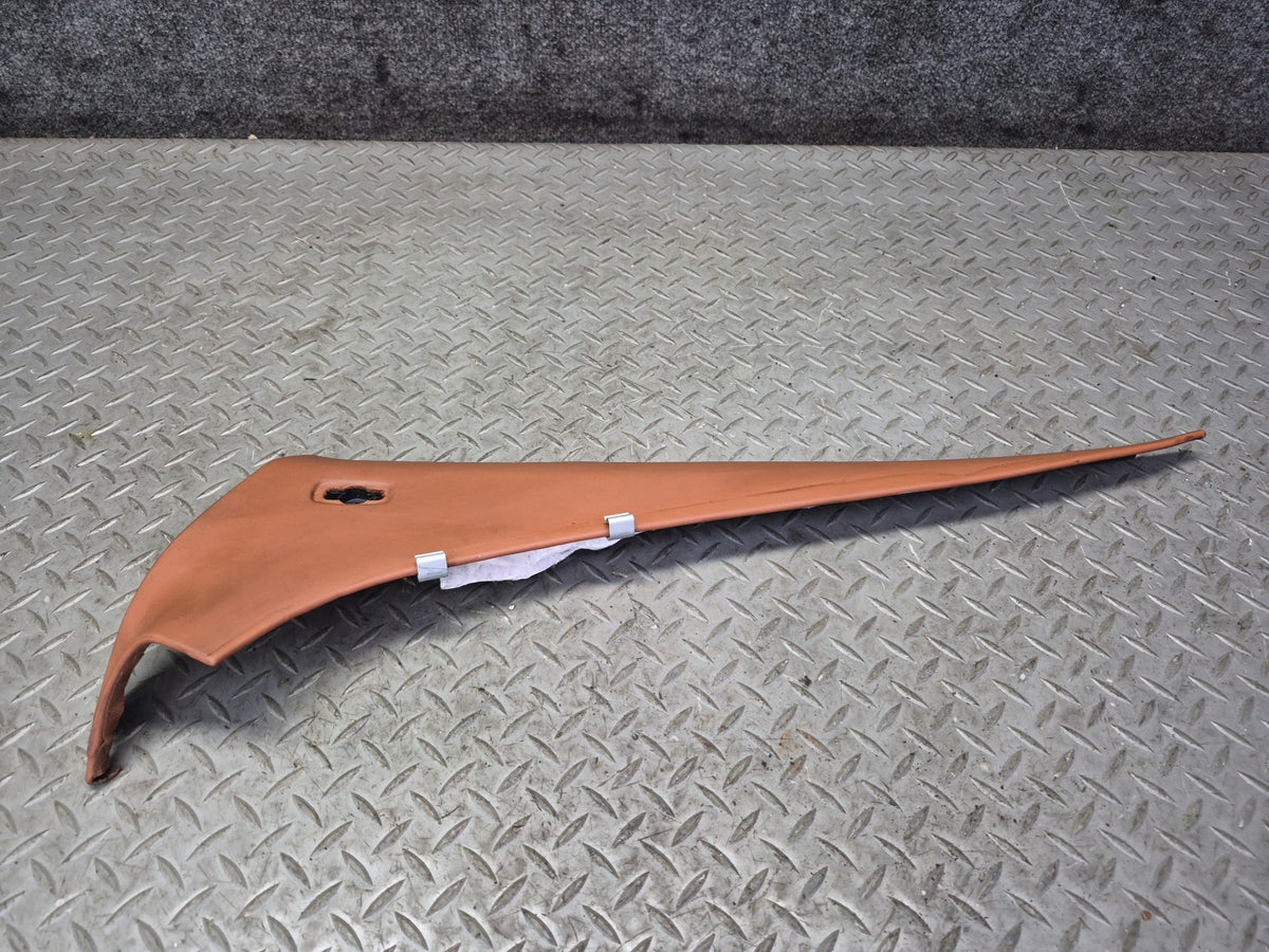 03-10 Bentley Continental GT Coupe Rear Quarter Interior C Pillar Trim Panel Set