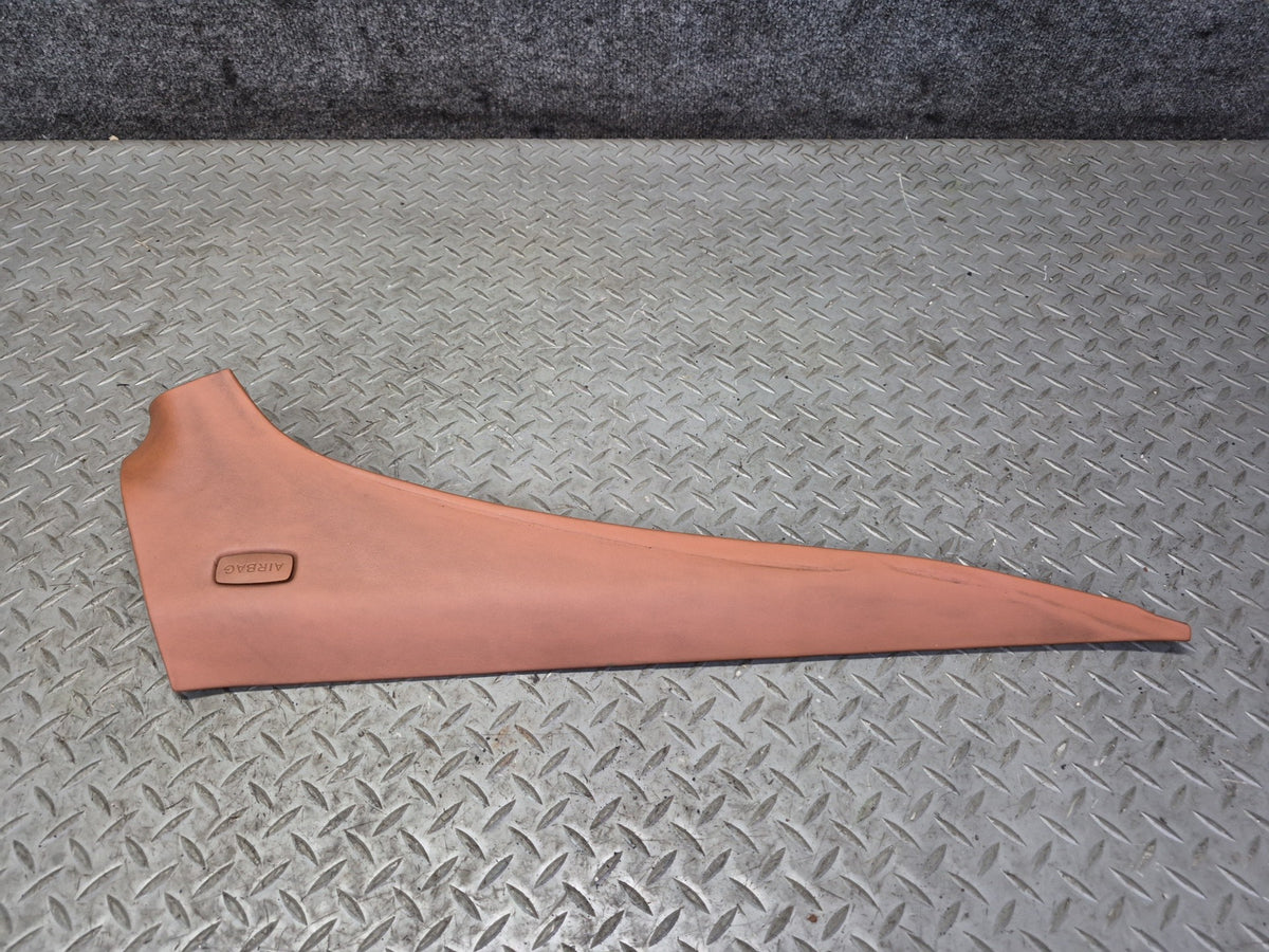 03-10 Bentley Continental GT Coupe Rear Quarter Interior C Pillar Trim Panel Set