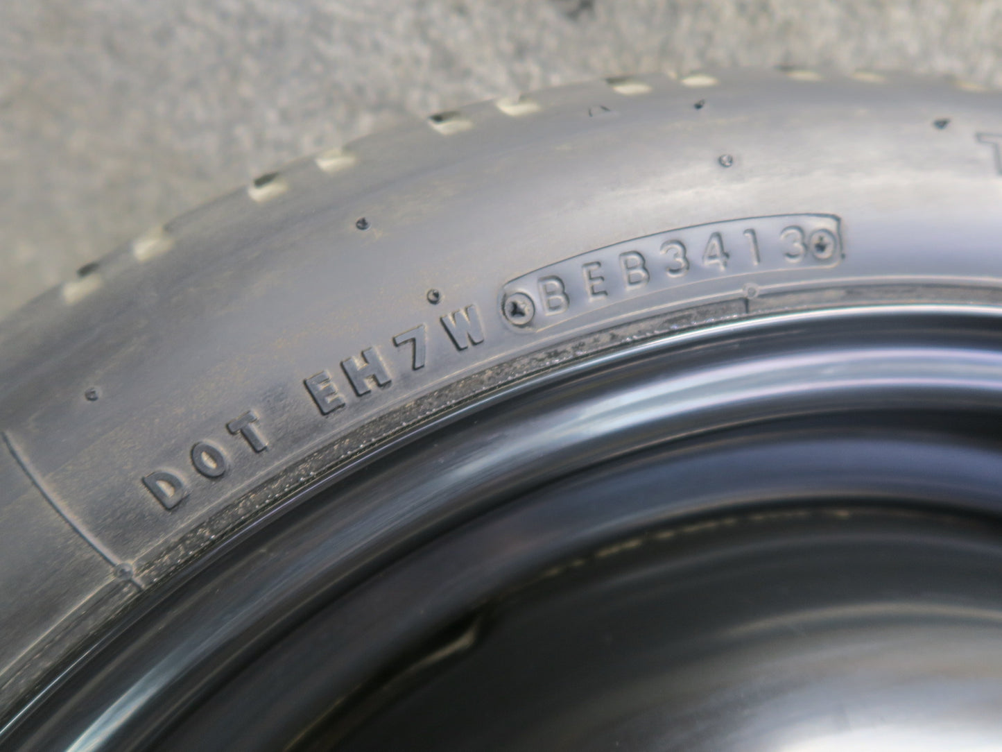 05-09 Subaru Legacy Spare Tire R17" 17x4 Wheel Bridgestone TRACOMPA-2 T135/70