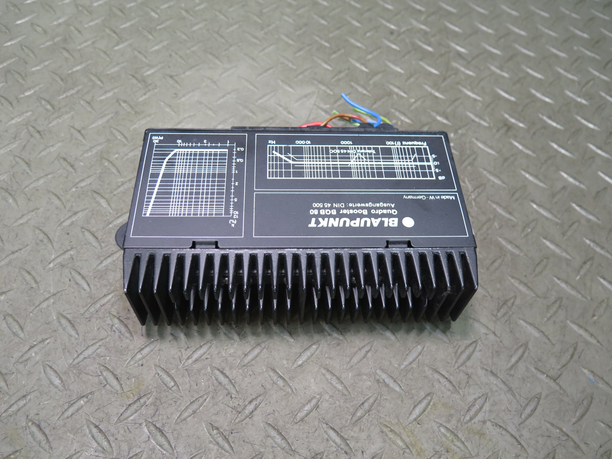 1986 Porsche 928 S Blaupunkt Quadro Booster BQB 80 Radio AMP Amplifier