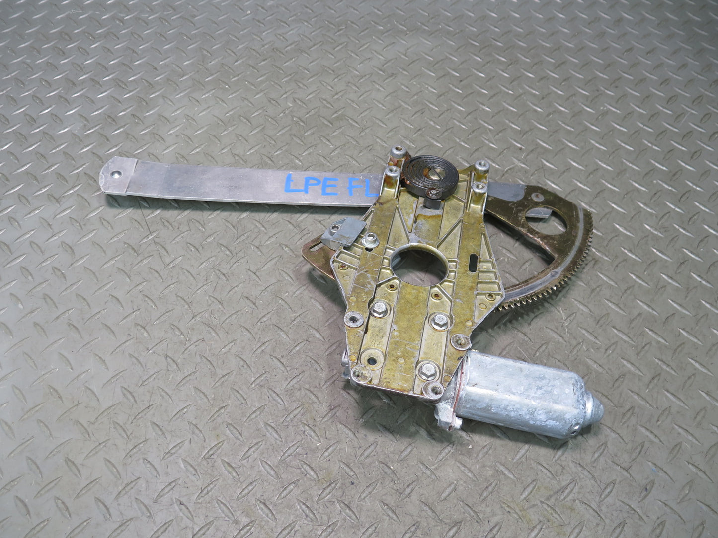 1984-1991 Porsche 928 Left Side Door Window Regulator W/ Motor