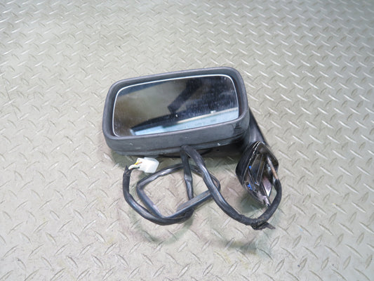 1984-1989 Porsche 928 Left Door Exterior Side View Power Mirror Black
