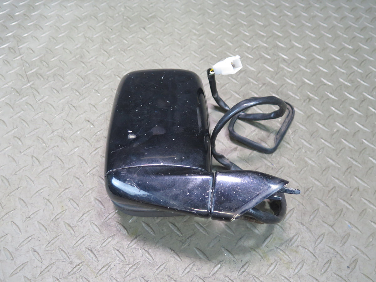 1984-1989 Porsche 928 Left Door Exterior Side View Power Mirror Black