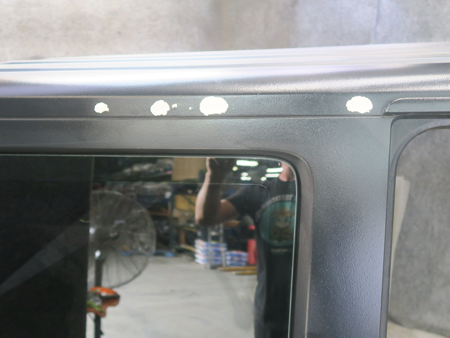 11-17 Jeep Wrangler Rubicon JK 4-DOOR Hardtop Hard TOP Roof Assembly Damaged