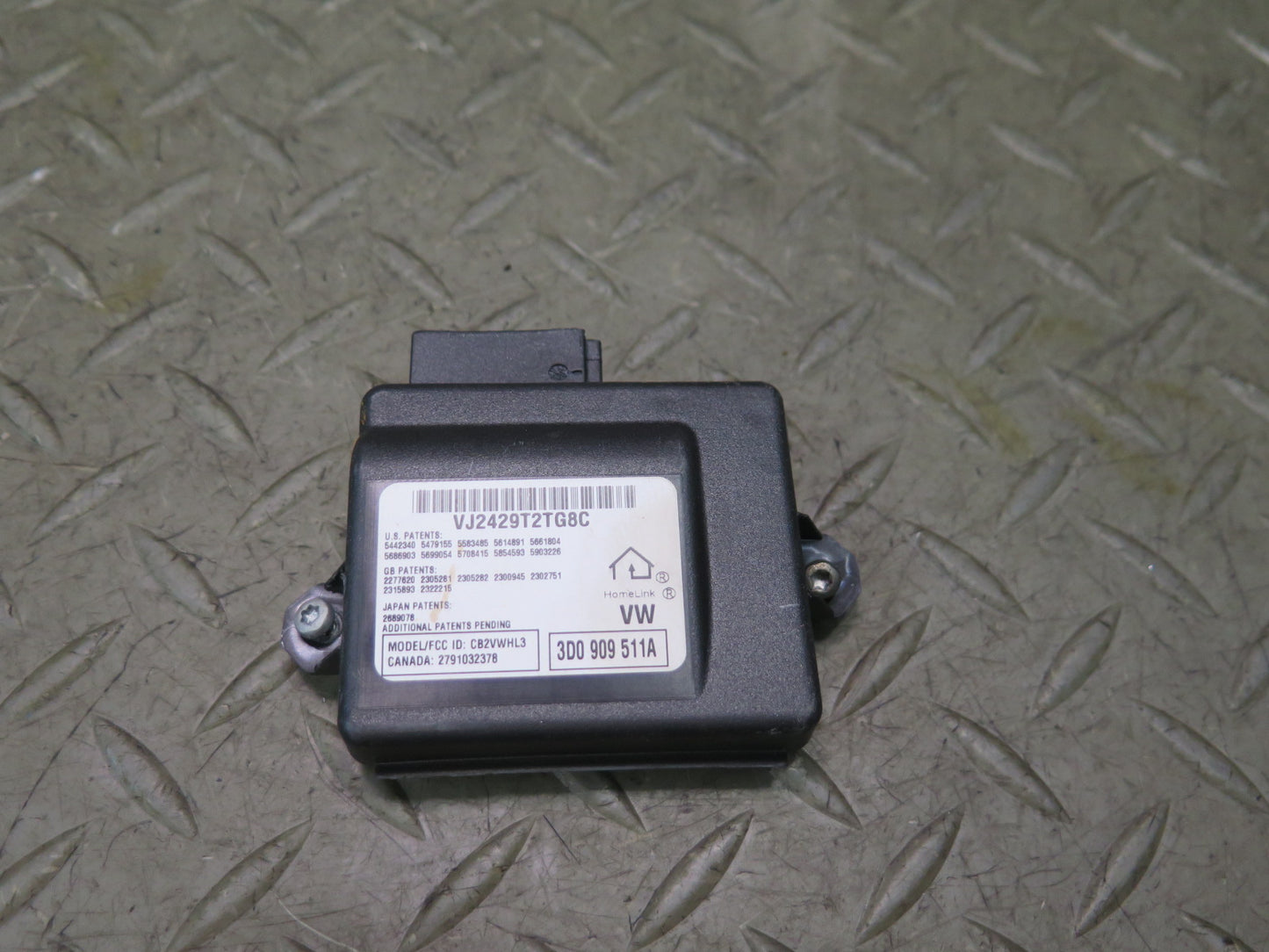 03-10 Bentley Continental GT Homelink Garage Door Opener Control Module