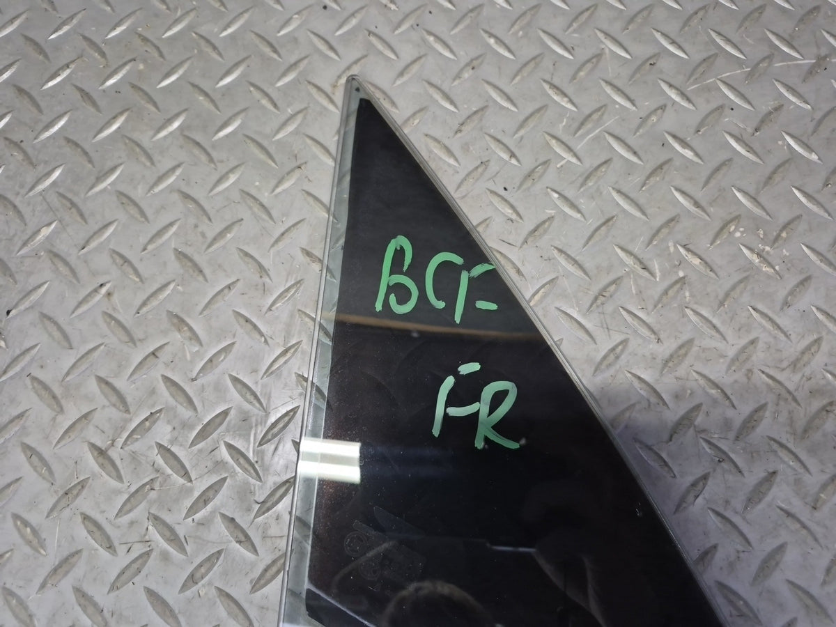 03-10 Bentley Continental GT Coupe Right Door Vent Glass Window