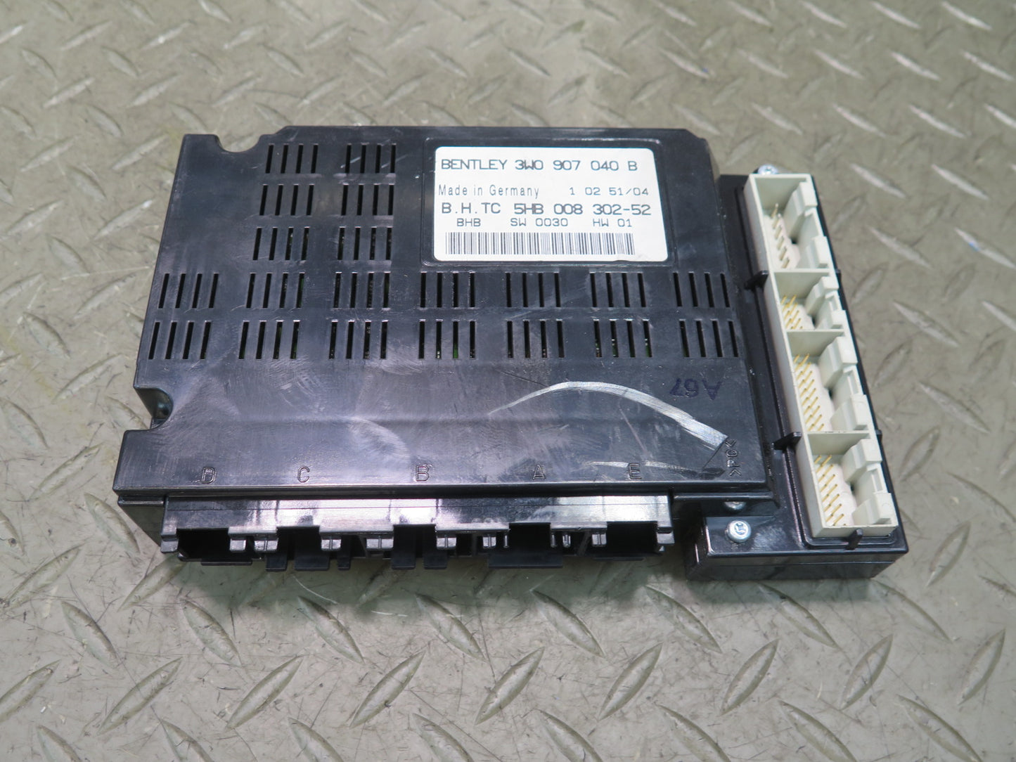 03-10 Bentley Continental GT A/C Heater Temperature Control Module 3W0907040B