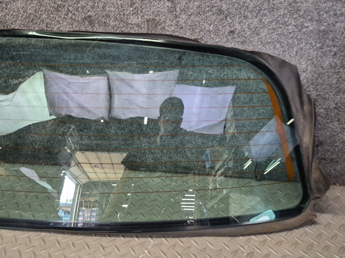 02-05 Ford Thunderbird Convertible Soft TOP Roof Rear Glass Window OEM