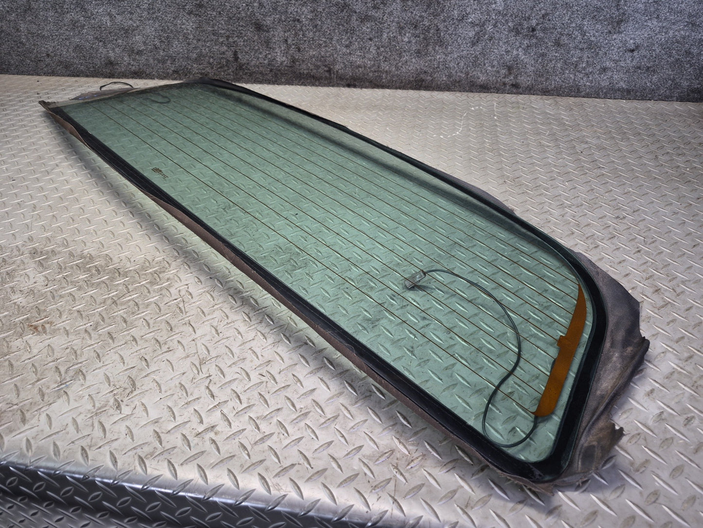 02-05 Ford Thunderbird Convertible Soft TOP Roof Rear Glass Window OEM