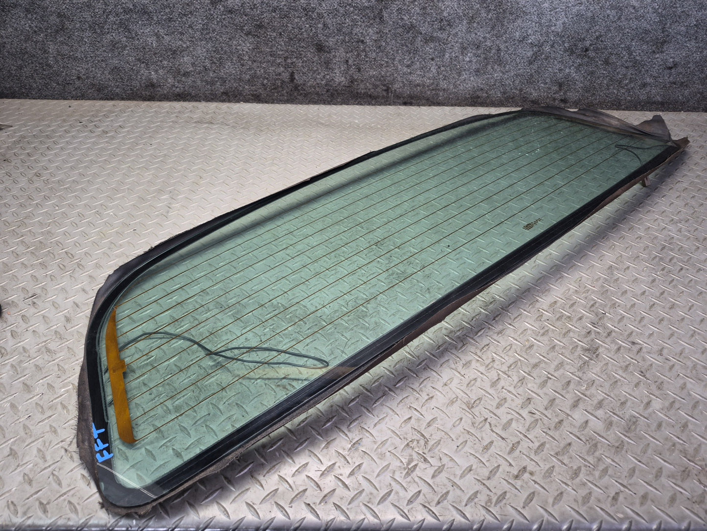 02-05 Ford Thunderbird Convertible Soft TOP Roof Rear Glass Window OEM