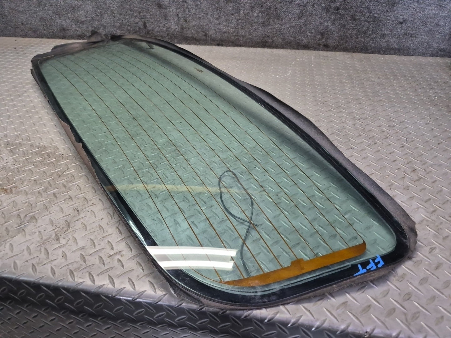 02-05 Ford Thunderbird Convertible Soft TOP Roof Rear Glass Window OEM