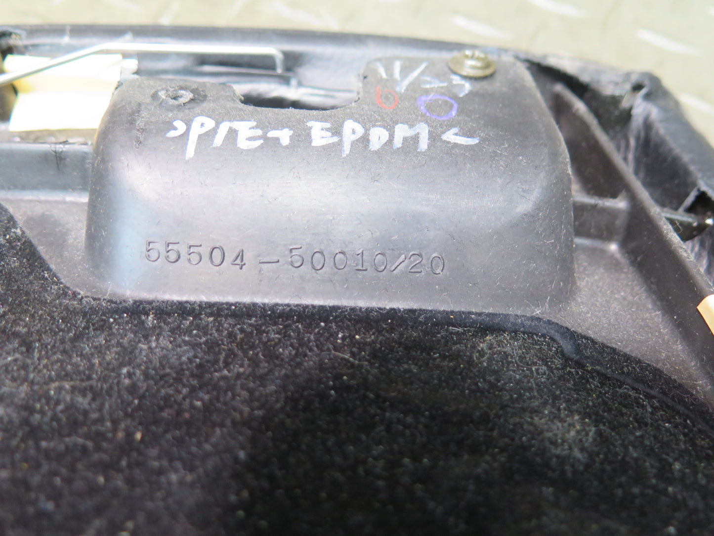 01-03 Lexus UCF30L LS430 Dash Glove Box Lid Cover Black 55504-50010 OEM