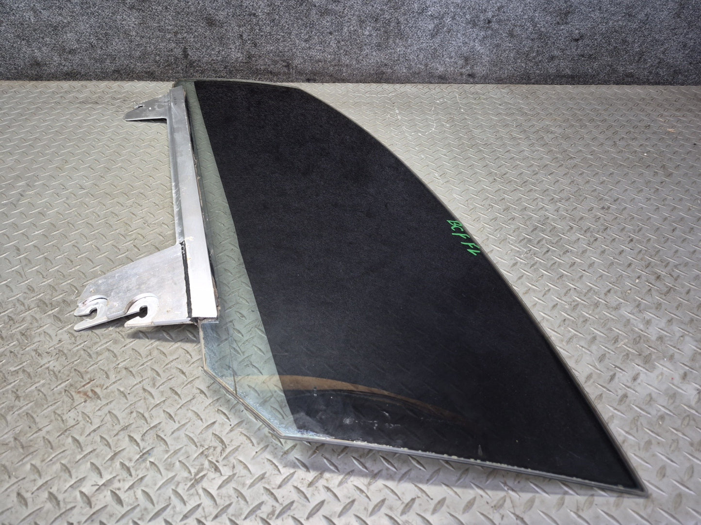 03-10 Bentley Continental GT Coupe Left Door Glass Window