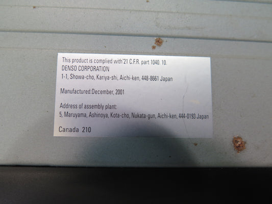 01-06 Lexus UCF30L LS430 GPS Navigation DVD Player Control Unit 86841-33060 OEM