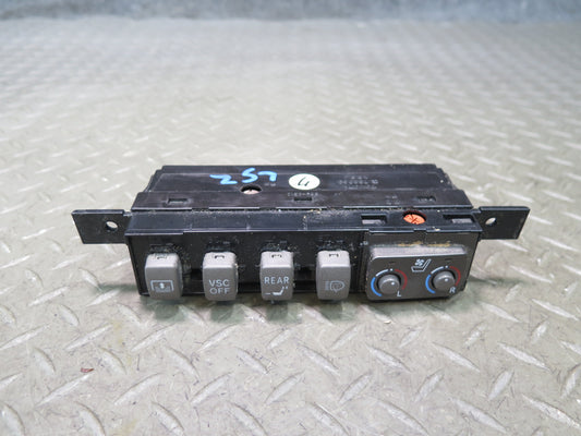 01-06 Lexus UCF30L LS430 Dash Heated Seat VSC Sun Shade Switch Panel OEM