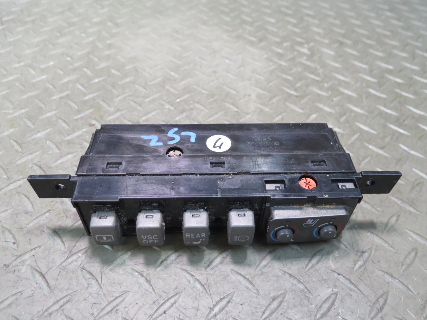 01-06 Lexus UCF30L LS430 Dash Heated Seat VSC Sun Shade Switch Panel OEM