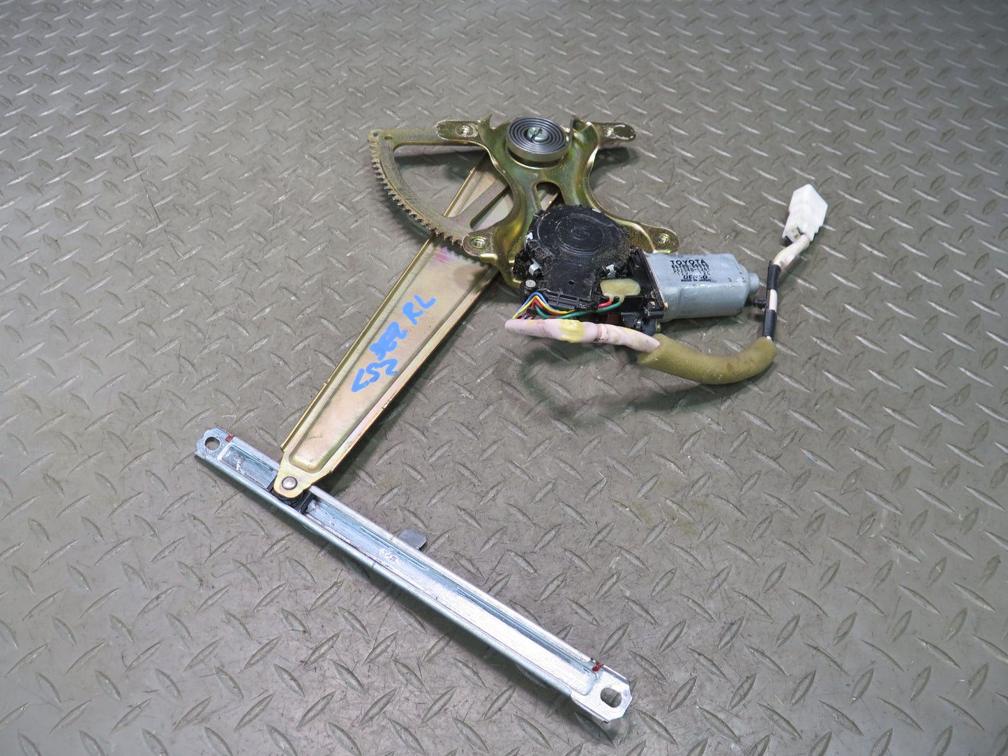 01-06 Lexus UCF30L LS430 Rear Left Door Window Regulator w Motor OEM