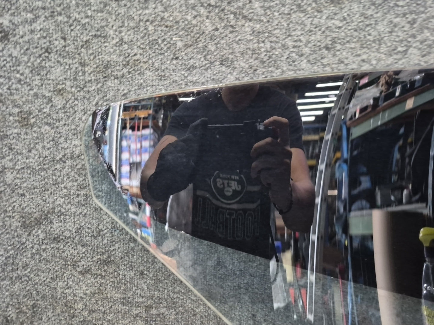 03-10 Bentley Continental GT Coupe Rear Left Quarter Glass Window