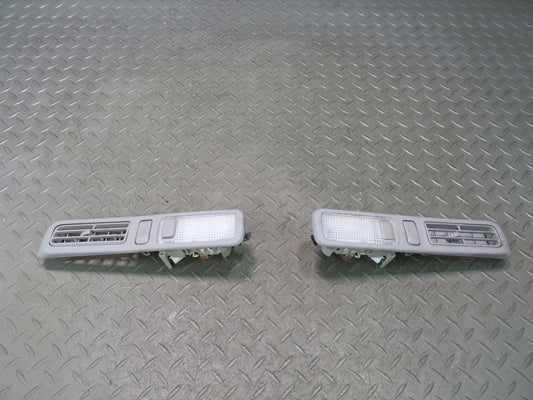01-03 Lexus LS430 UCF30L Set of 2 Rear Left & Right Dome Light w Air Vent OEM