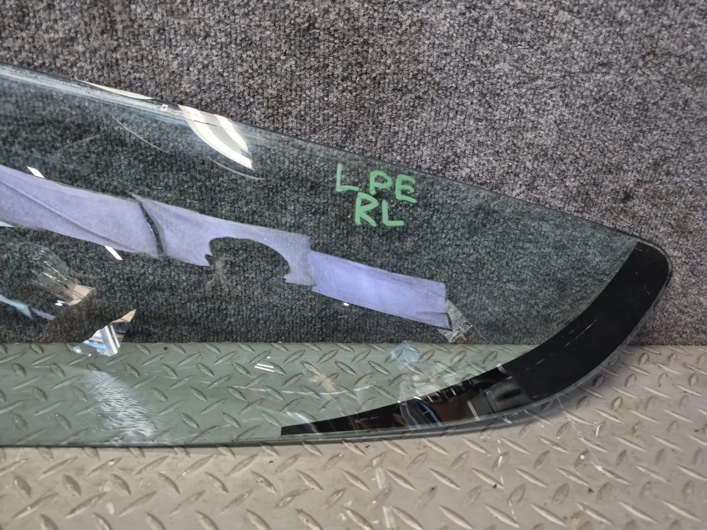 1984-1991 Porsche 928 Rear Left Driver Side Quarter Glass Window