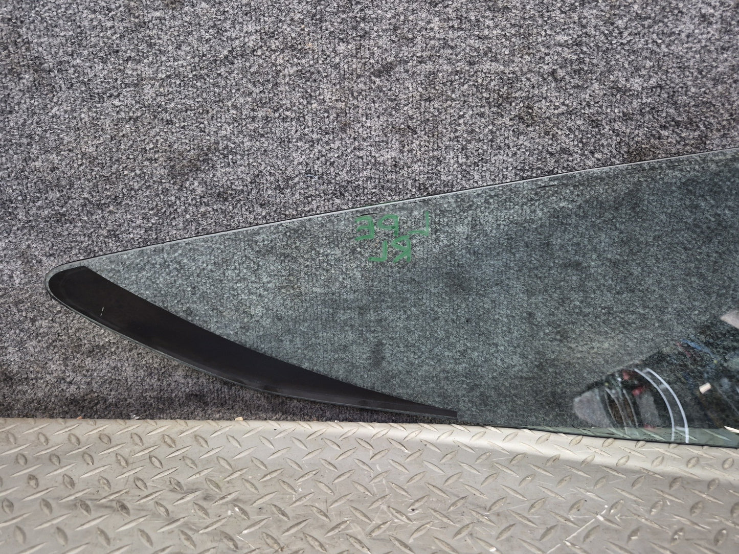 1984-1991 Porsche 928 Rear Left Driver Side Quarter Glass Window