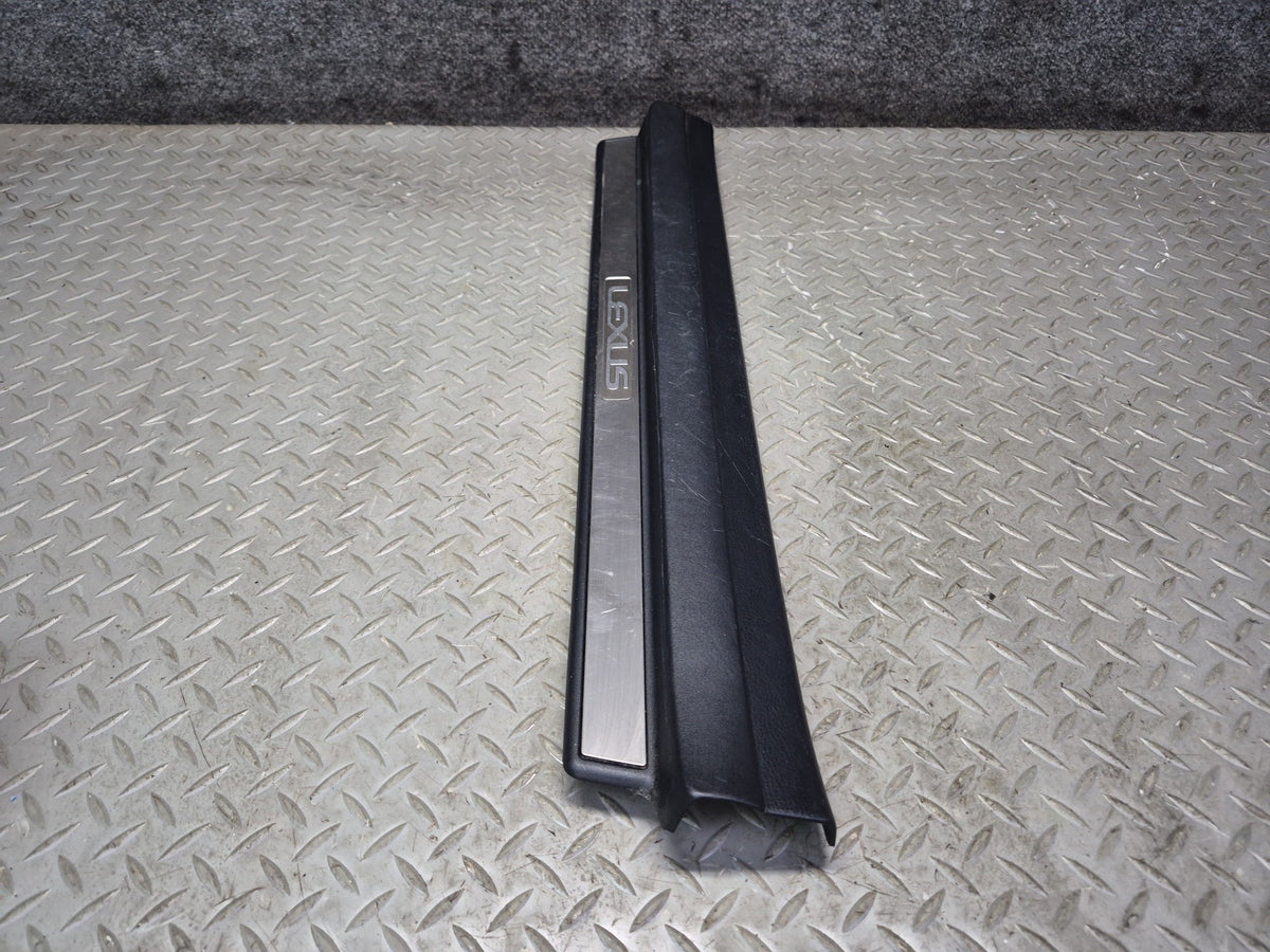 01-06 Lexus UCF30L LS430 Set of 2 Front Door Scuff Sill Plate Trim Panel OEM
