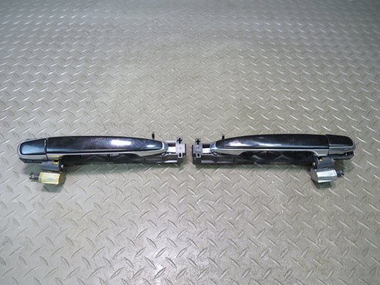 01-03 Lexus UCF30L LS430 Rear Left & Right Door Exterior Handle Set Black OEM