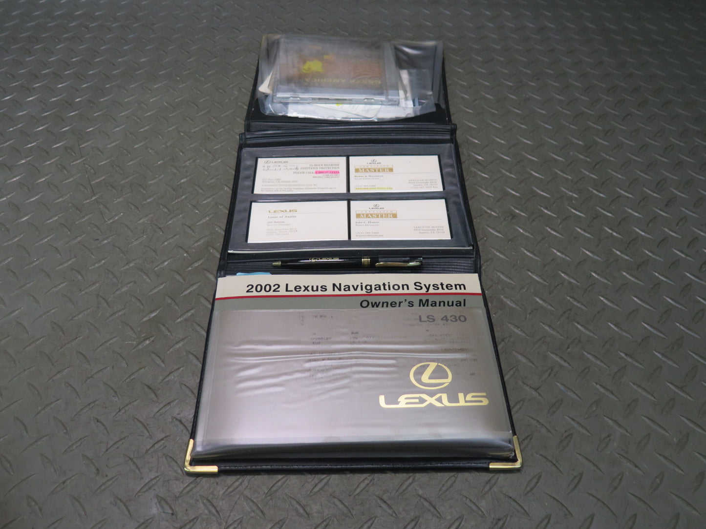2002 Lexus UCF30L LS430 Owner User Operator Guide Manual Book Case w PEN Set OEM