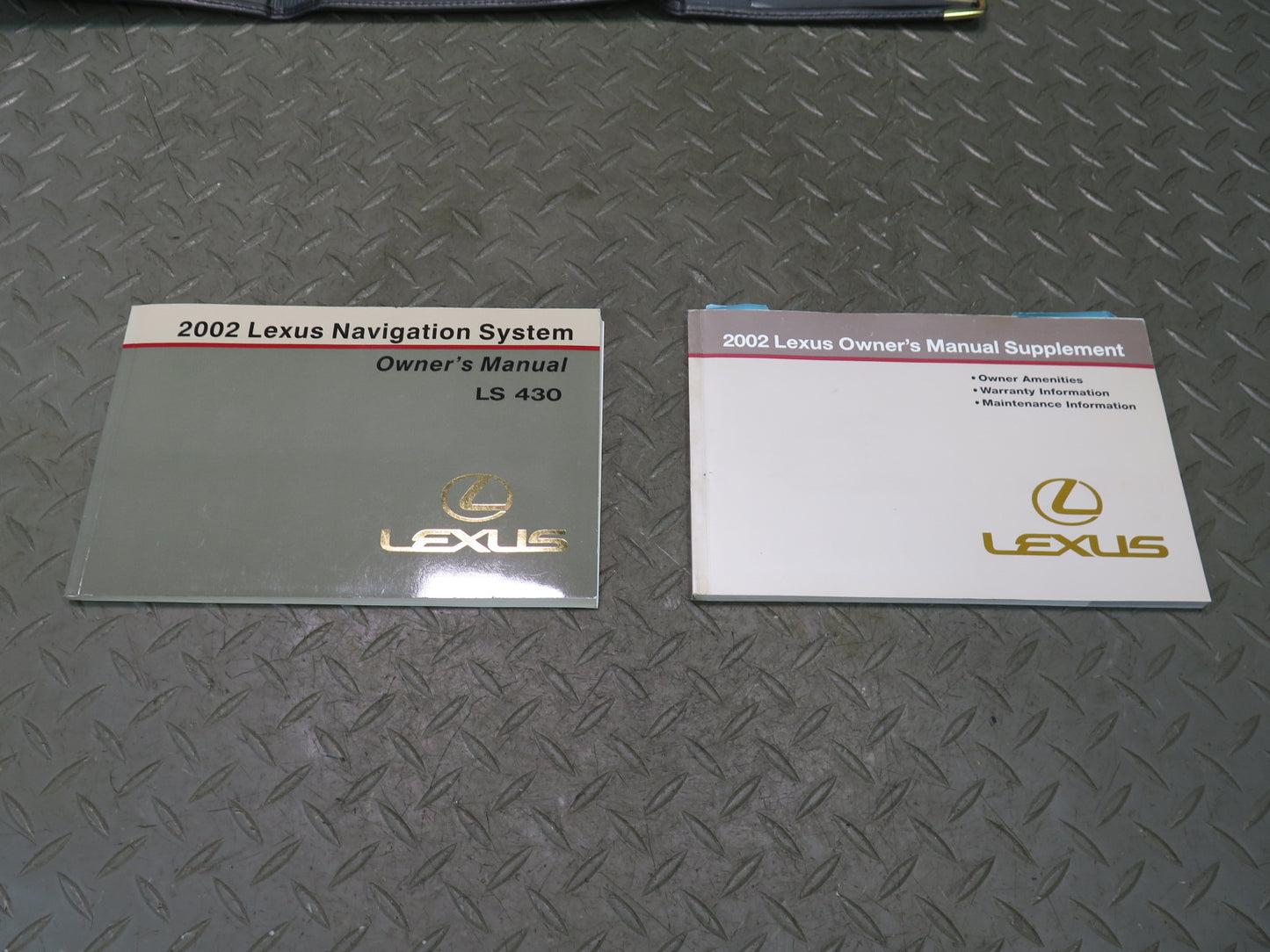 2002 Lexus UCF30L LS430 Owner User Operator Guide Manual Book Case w PEN Set OEM