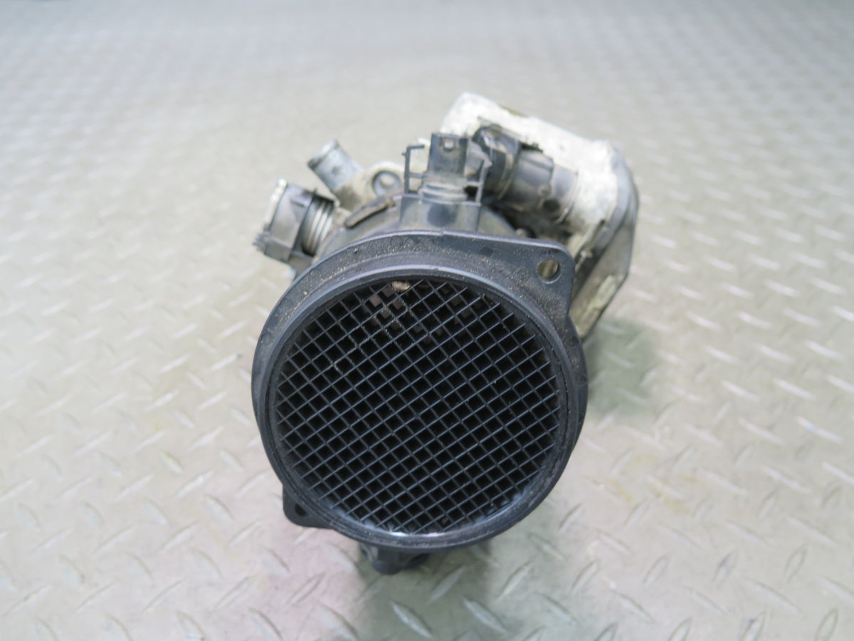 96-98 Mercedes R129 SL500 M119 Mass Air Flow Meter MAF Sensor w Throttle Body