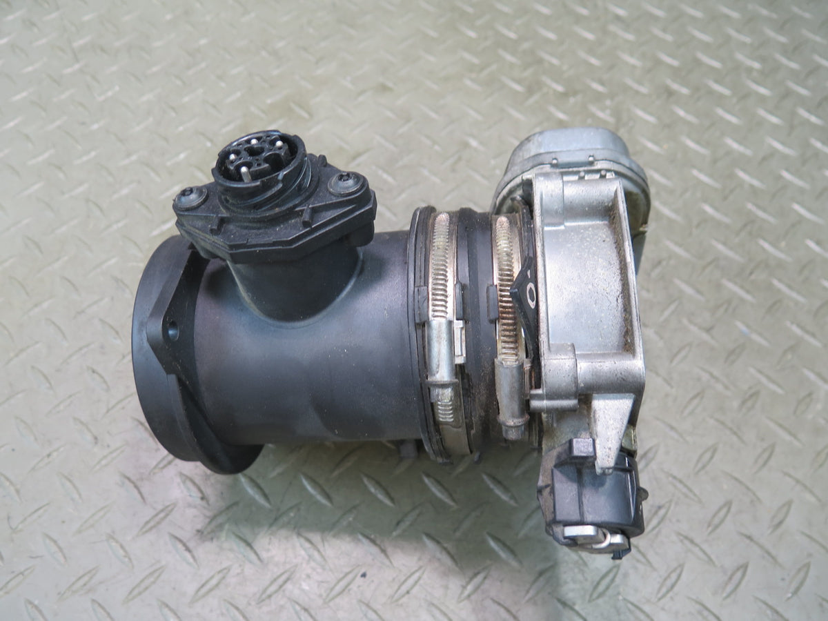 96-98 Mercedes R129 SL500 M119 Mass Air Flow Meter MAF Sensor w Throttle Body