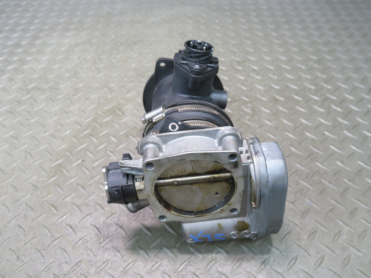 96-98 Mercedes R129 SL500 M119 Mass Air Flow Meter MAF Sensor w Throttle Body