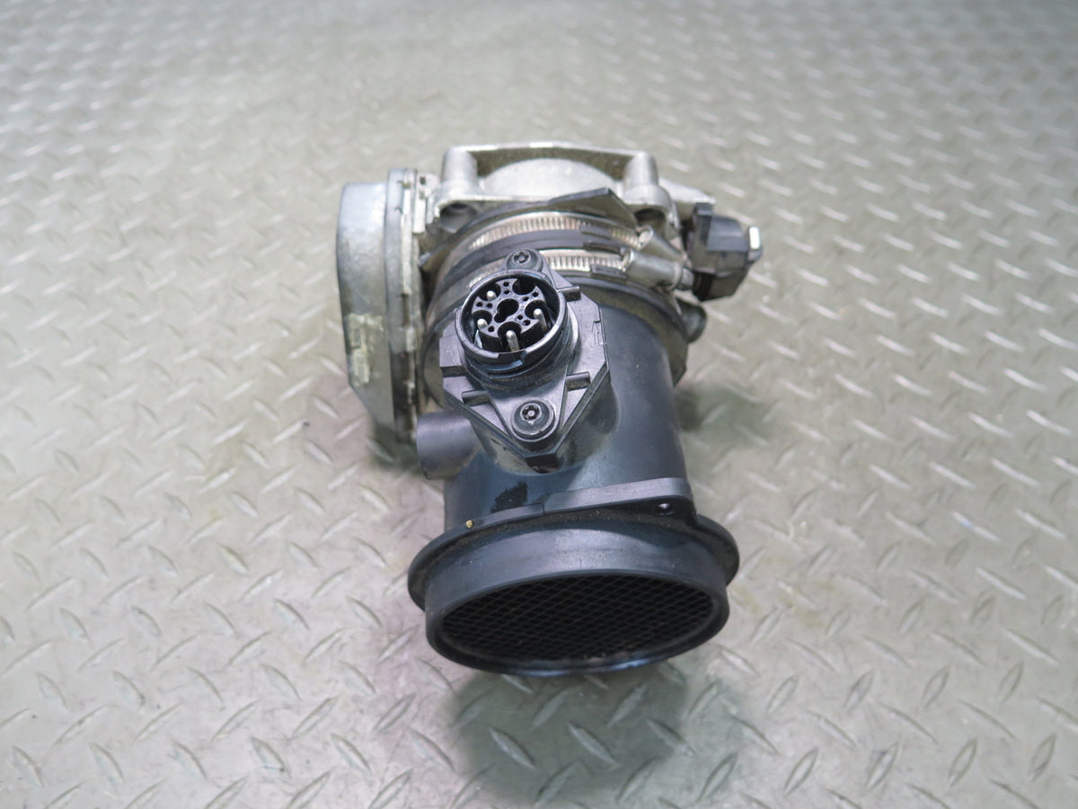 96-98 Mercedes R129 SL500 M119 Mass Air Flow Meter MAF Sensor w Throttle Body